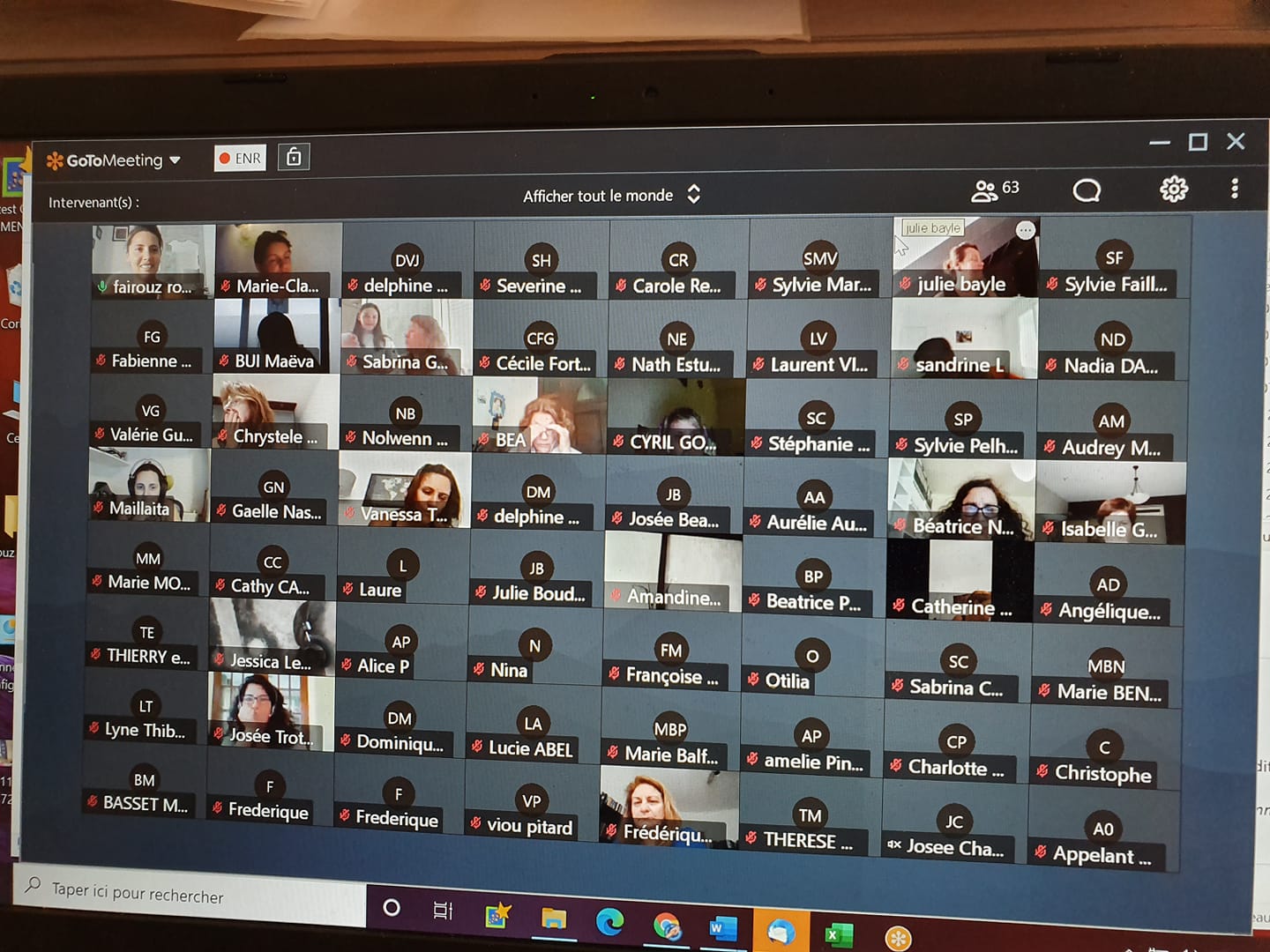 Formation Supervision 1 en visioconférence